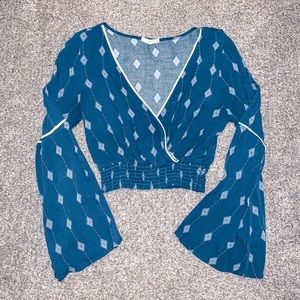 Bell Bottom Sleeve Top